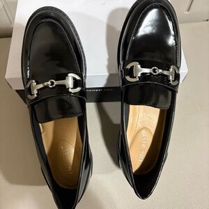 Nine West patent leather loafer